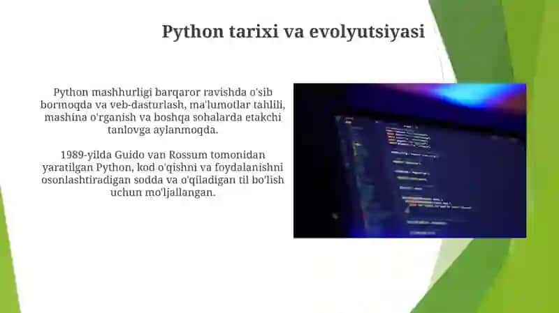 Python dasturlash tili 3