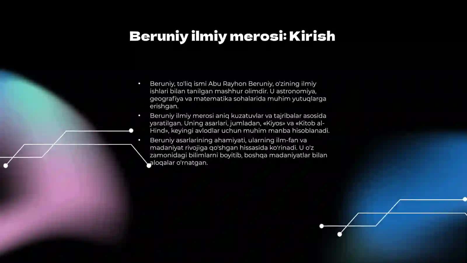 Beruniy ilmiy merosi 3