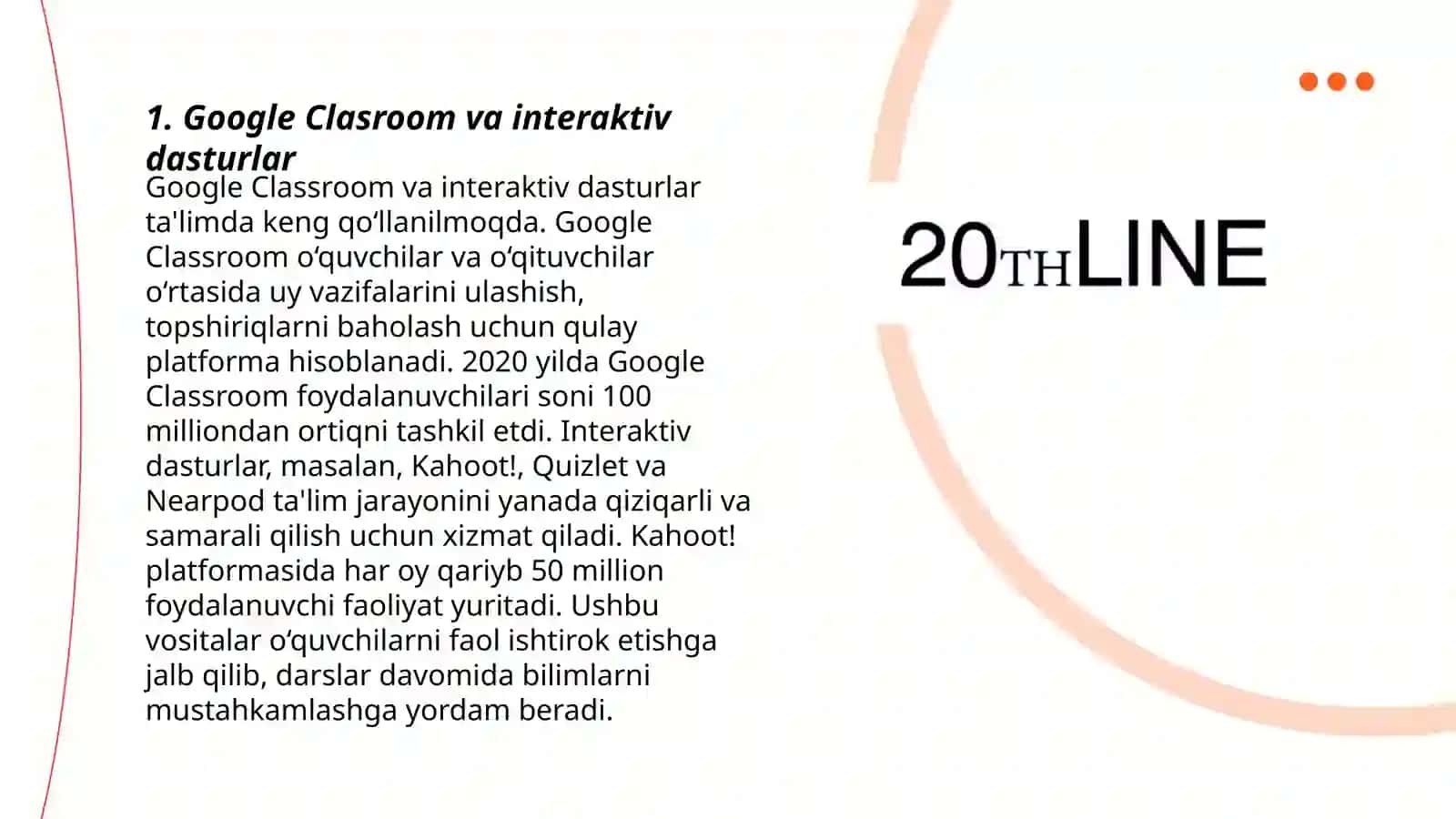 Google Classroom va interaktiv dasturlar 3