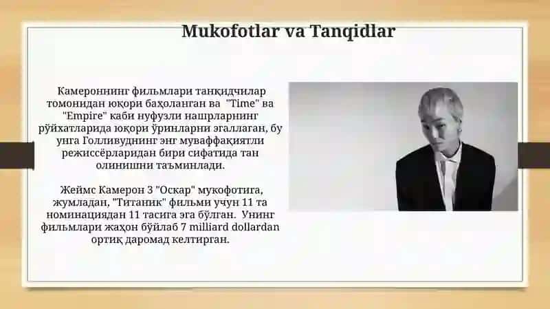 James Kameron haqqida 3