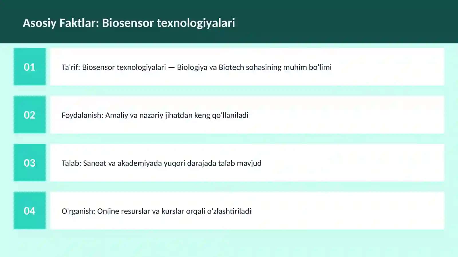 Biosensor texnologiyalari 3