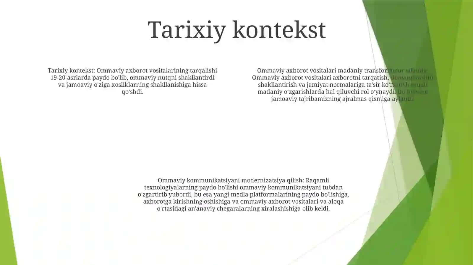 Madaniyat Axborot Asri 3