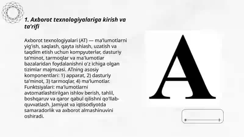 Axborot texnologiyalari 3