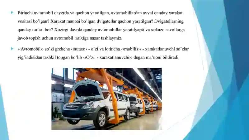 Avtomobil sanoati va transporti 3