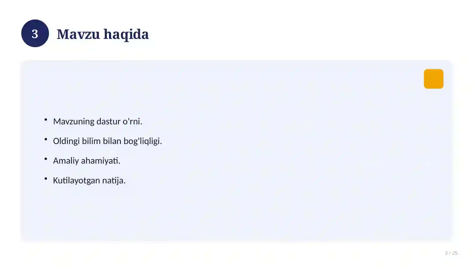Ona tili fanidan 11-sinf: slayd-taqdimot (dars uchun) 3