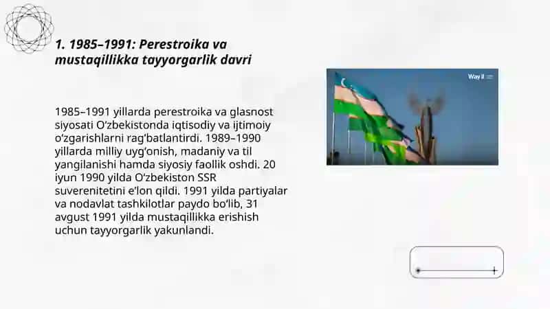 Oʻzbekistonning eng yangi tarixini davrlashtirish 3