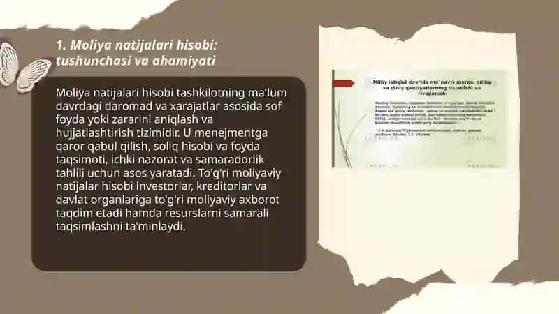 Moliya natijalari hisobi 3