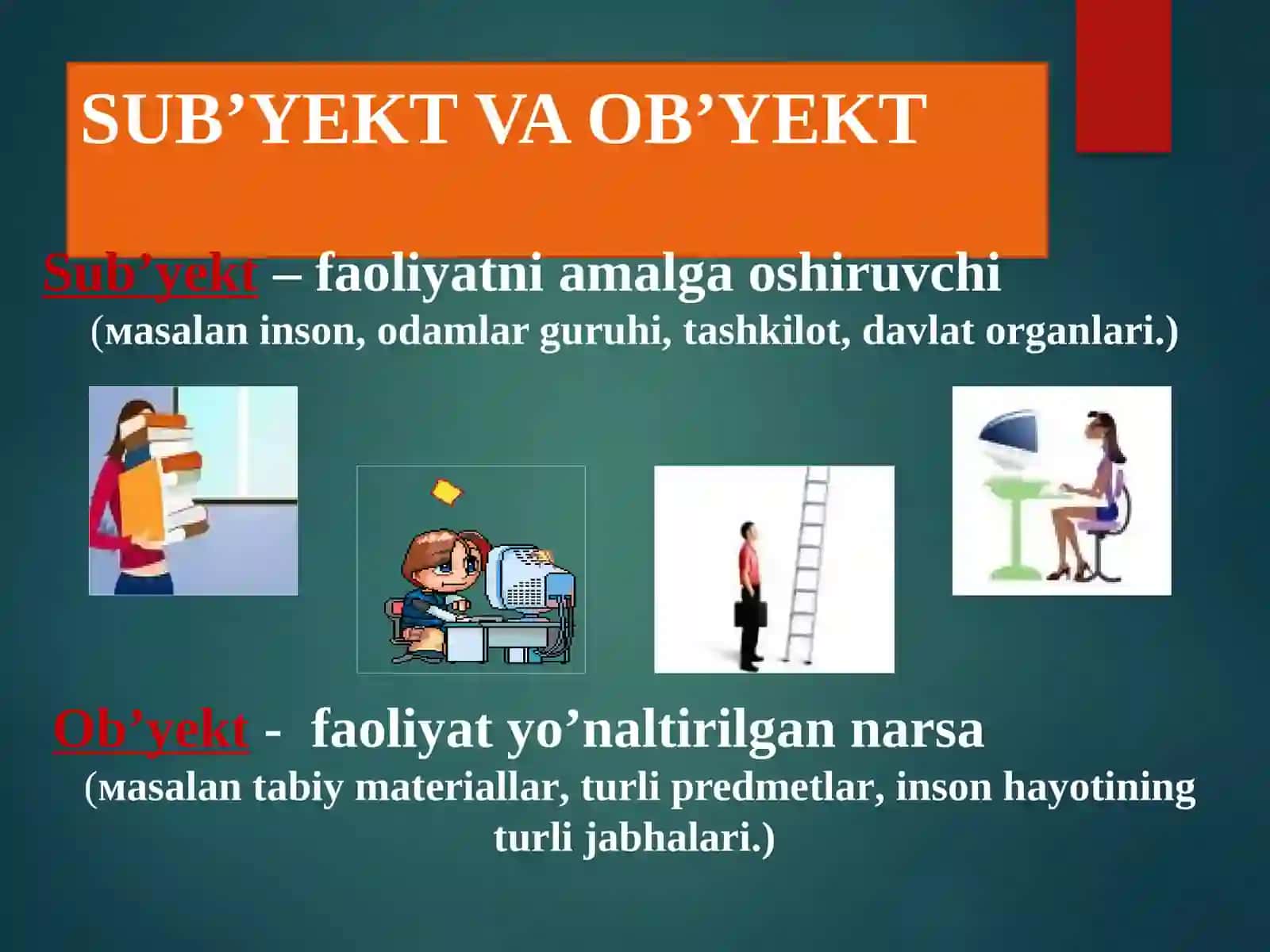 FAOLIYAT  va uning TUZILMASI 3