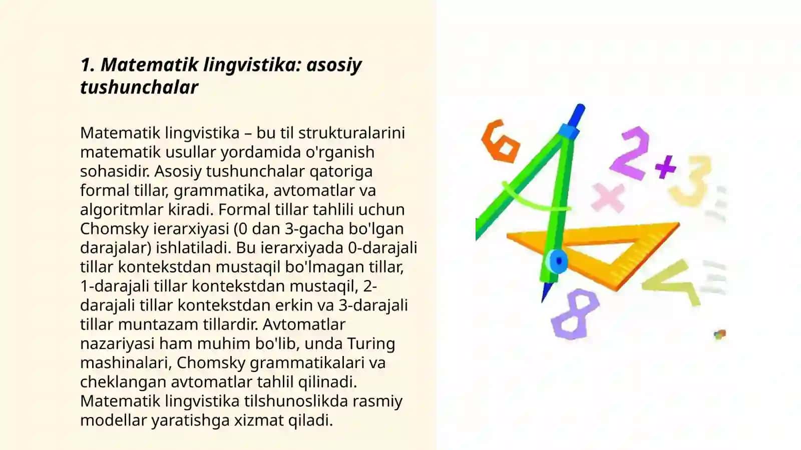 Matematik stilistika 3