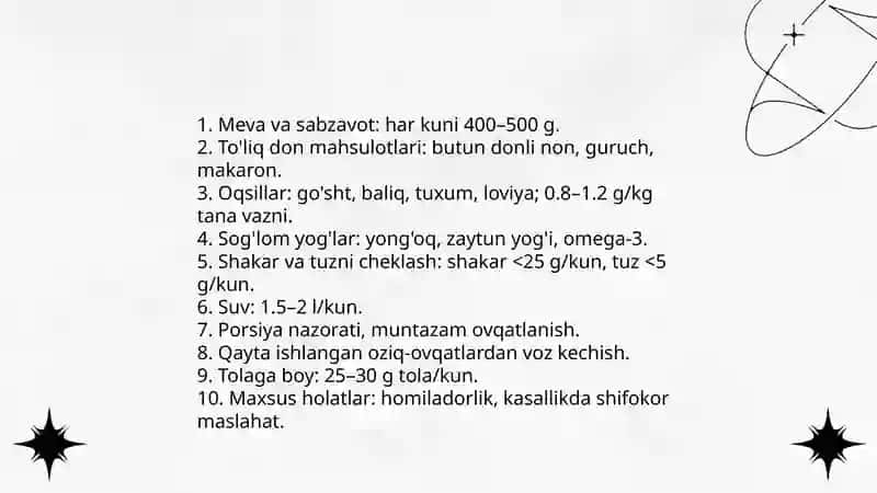 Soğlom turmush tarzi 3