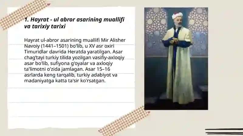 Hayrat - ul abror 3