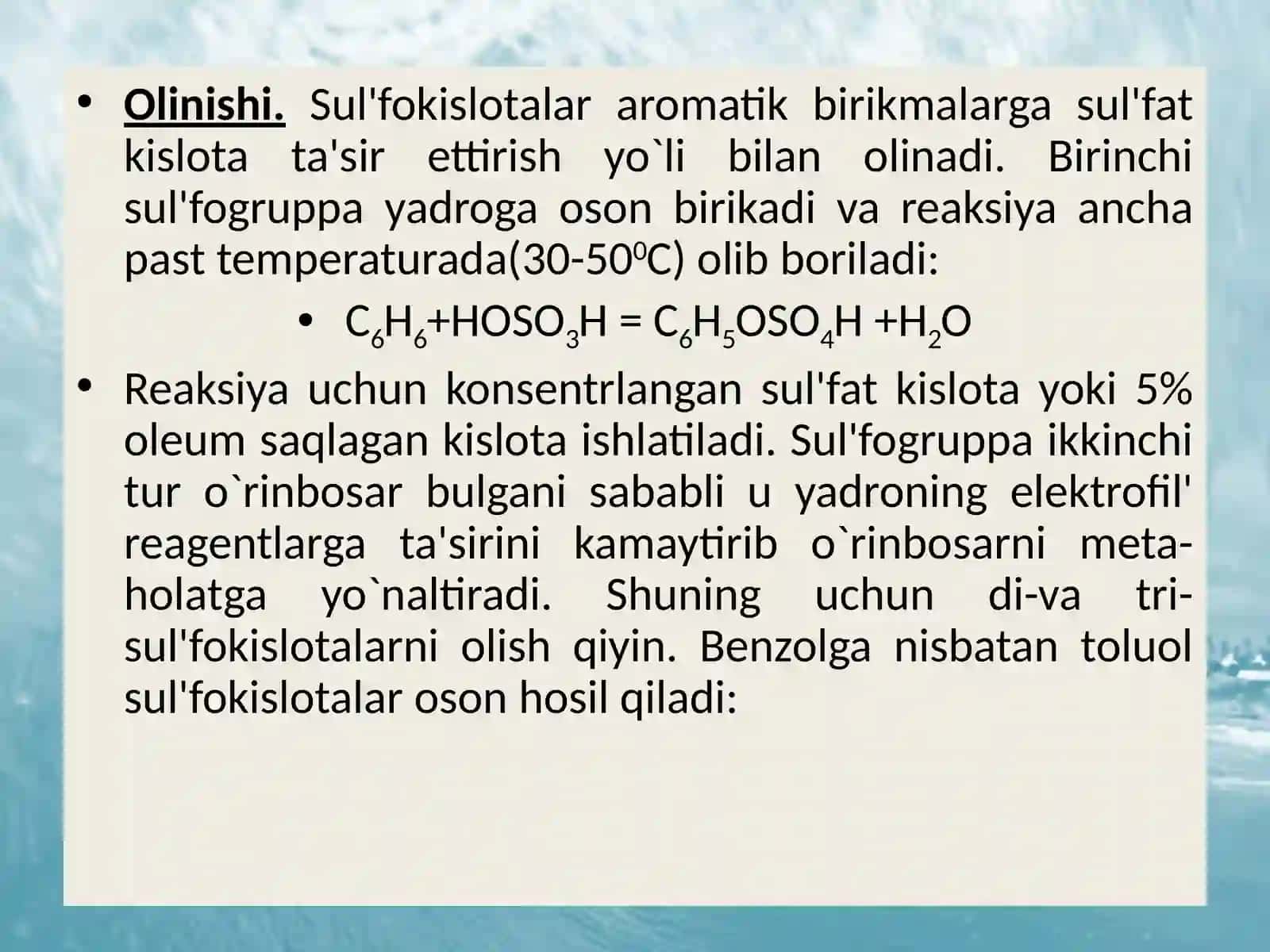 Sulfobirikmalar 3