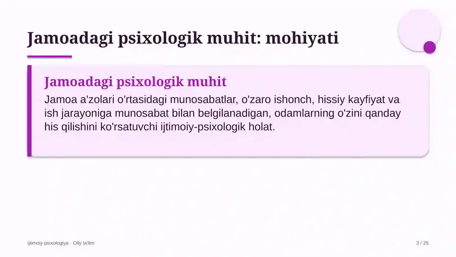 alkogolsiz ichimliklar ishlab chiqarishda jamoadagi psixologik muhit 7351 3