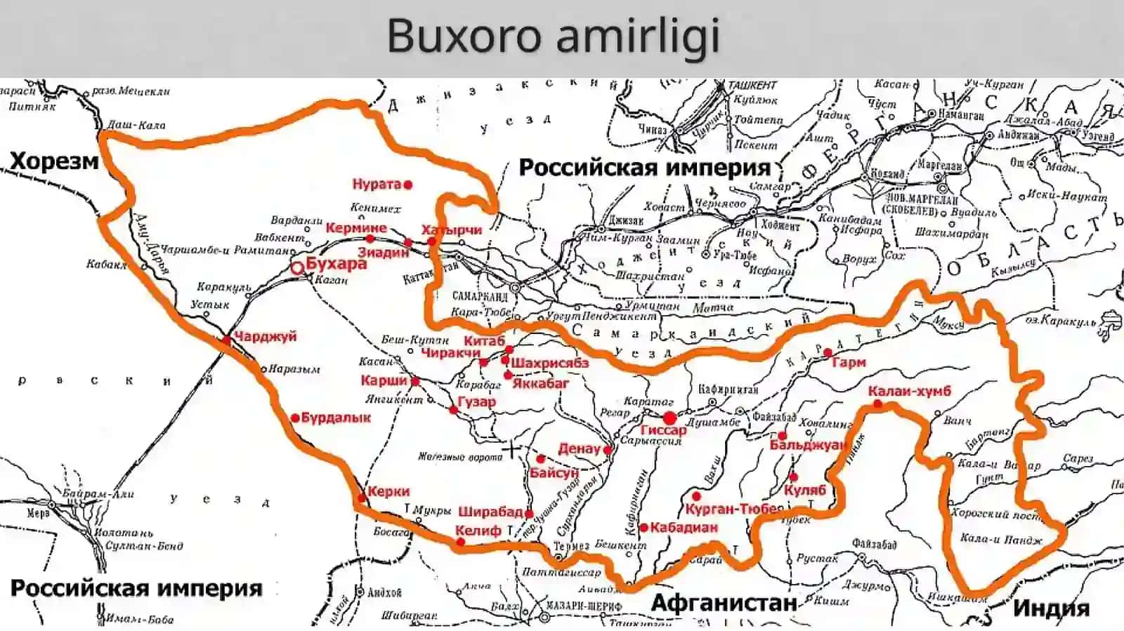 1917-1924-YILLARDA BUXORO HUDUDI 3