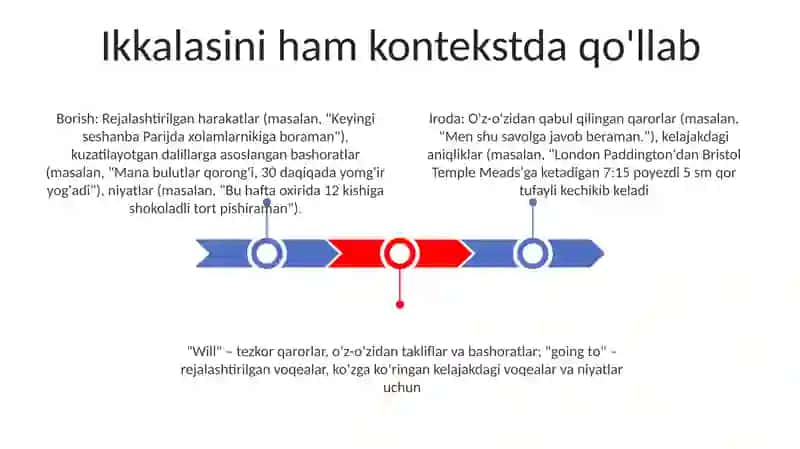 Future:Will VS going to:predictions VS planned actions 3