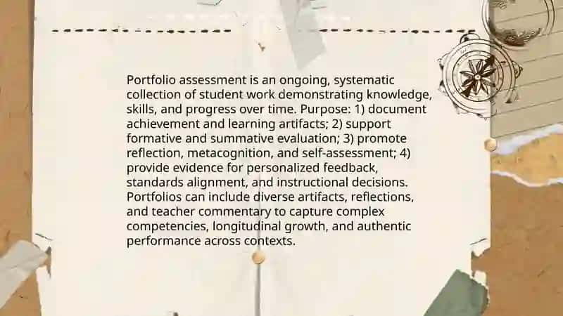 Portfolio assessment 3