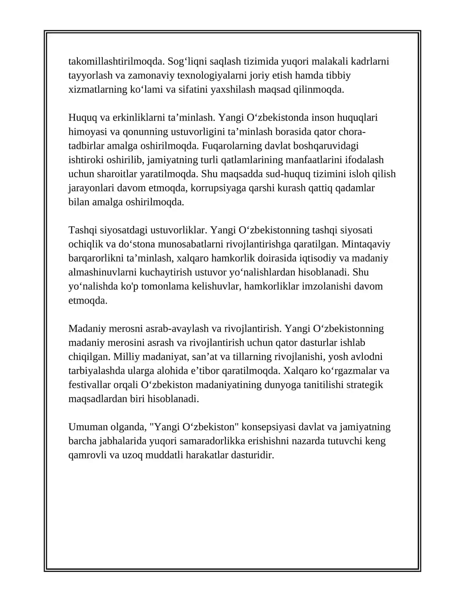 Yangi Oʻzbekiston 3