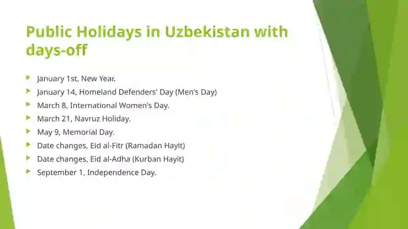 Holidays in Uzbekistan 3