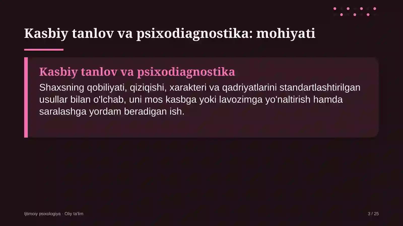 Ilmiy jurnallarda kasbiy tanlov va psixodiagnostika 3