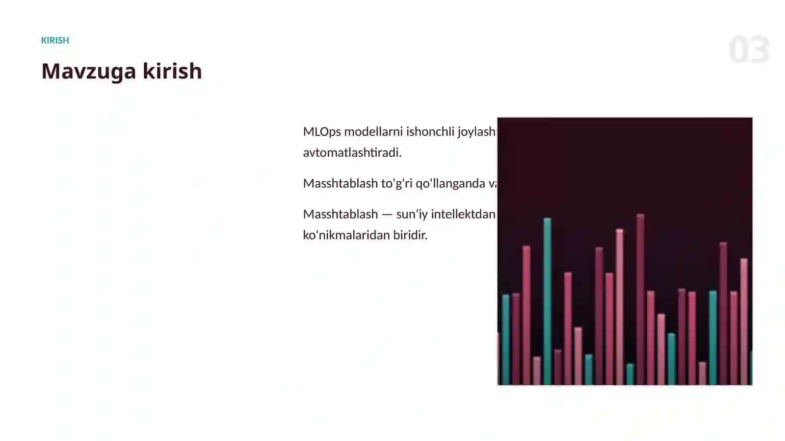 MLOPS VA JOYLASHTIRISH 3