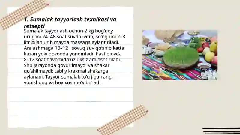 Navro‘z bayrami milliy taomlari 3