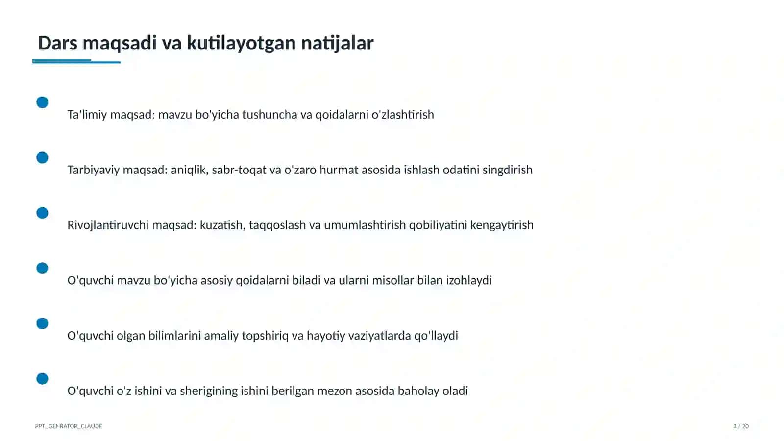 Ranglar dunyosi: asosiy ranglar (1-sinf) 3