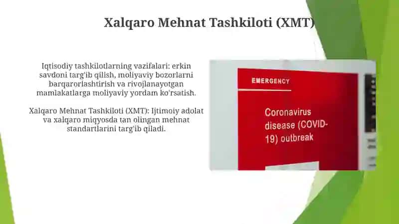 Xalqaro Moliya Tashkilotlari 3