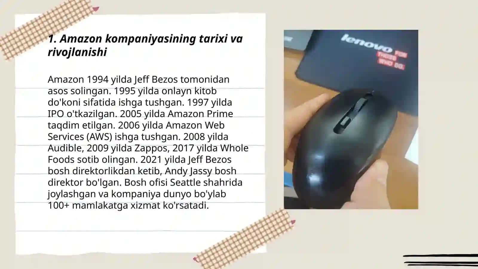Amazon Kompaniyasi 3