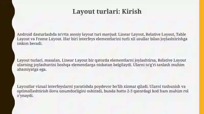 Layoutlar Turlari 3