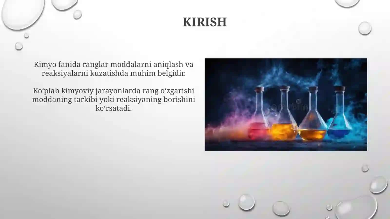 Ranglar tilida kimyo 3