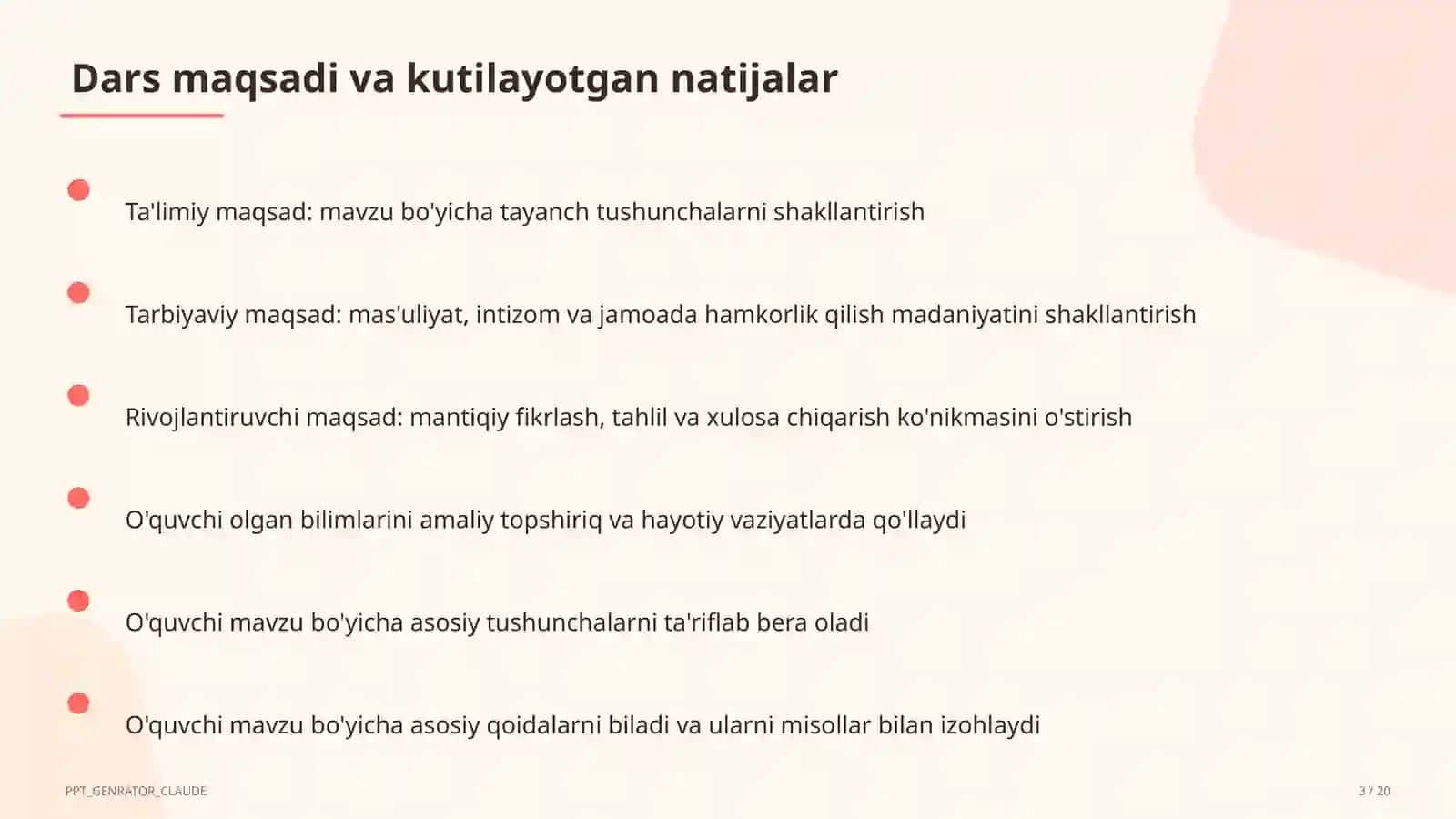 Rus tilida fe'l turlari: tugallangan va tugallanmagan (6-sinf) 3