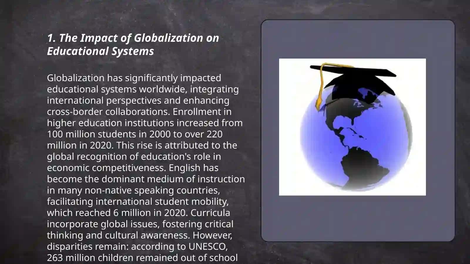 The Impact of Globalization on Educational Systems 3