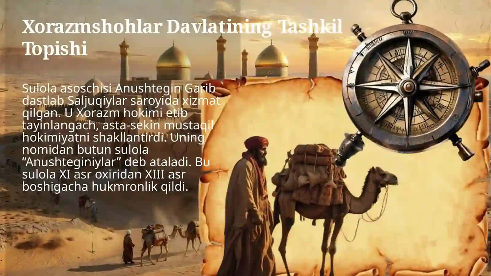 Xorazmshoh Anushteginiylar davlati 3