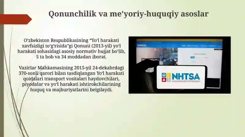 Yoʻl hakatini tashkil etish 3