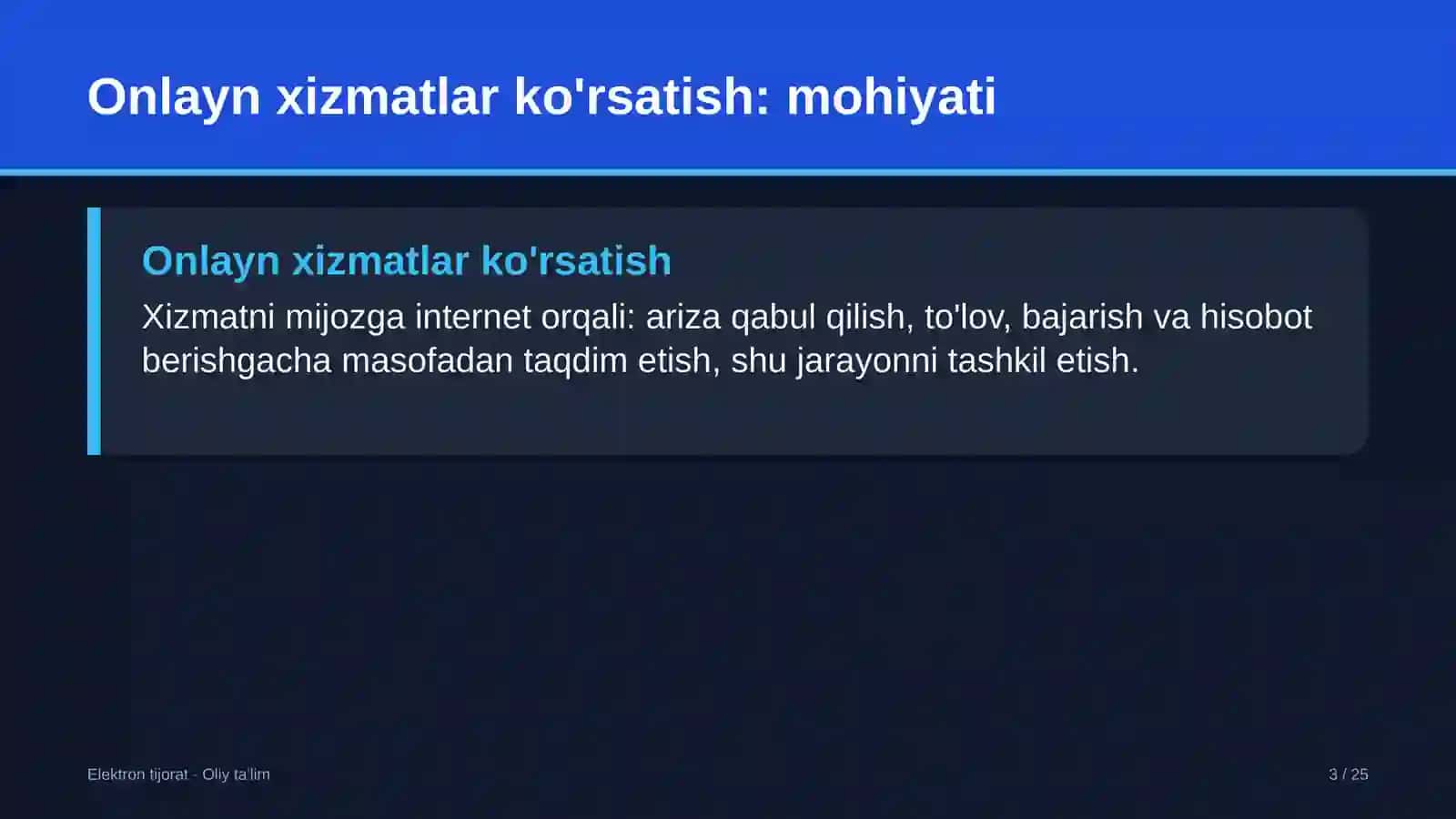 Xostellarda onlayn xizmatlar ko'rsatish 3