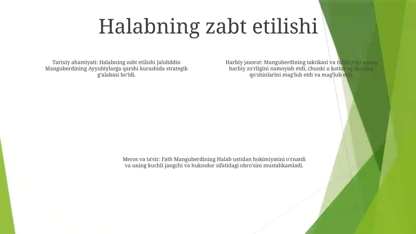 Jaloliddin Manguberdi Jasoratlari 3
