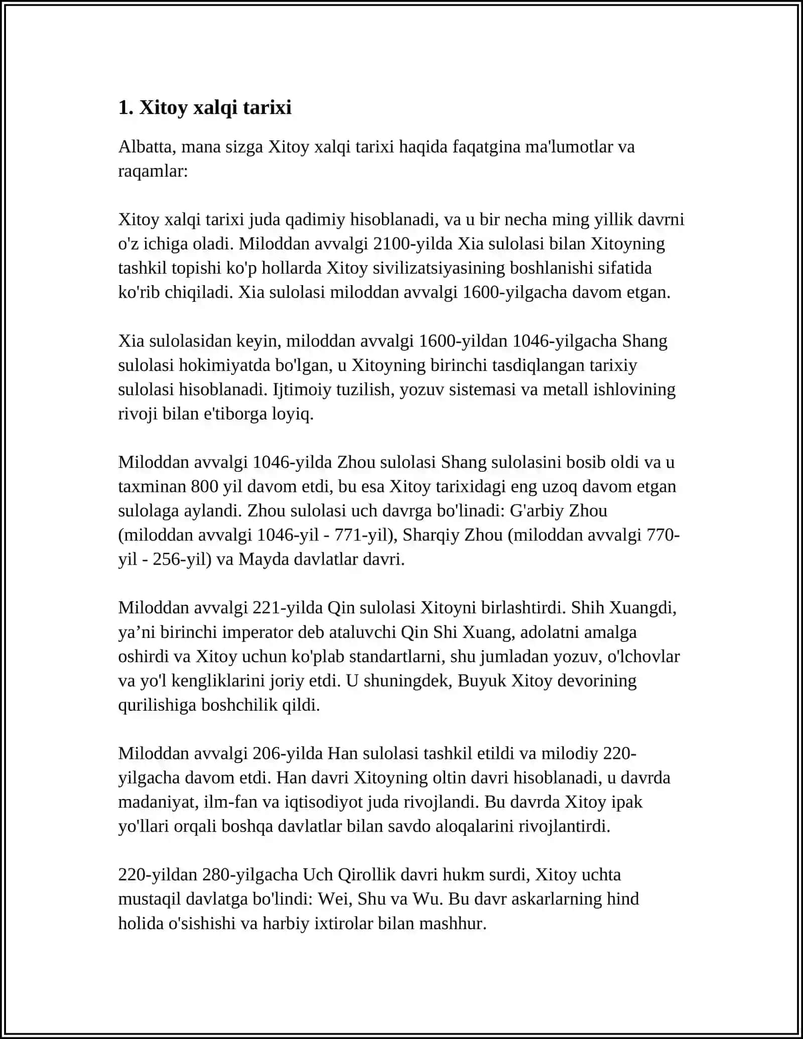 Xitoy xalqi tarixi 3