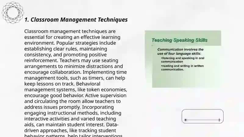 Teaching skill 3