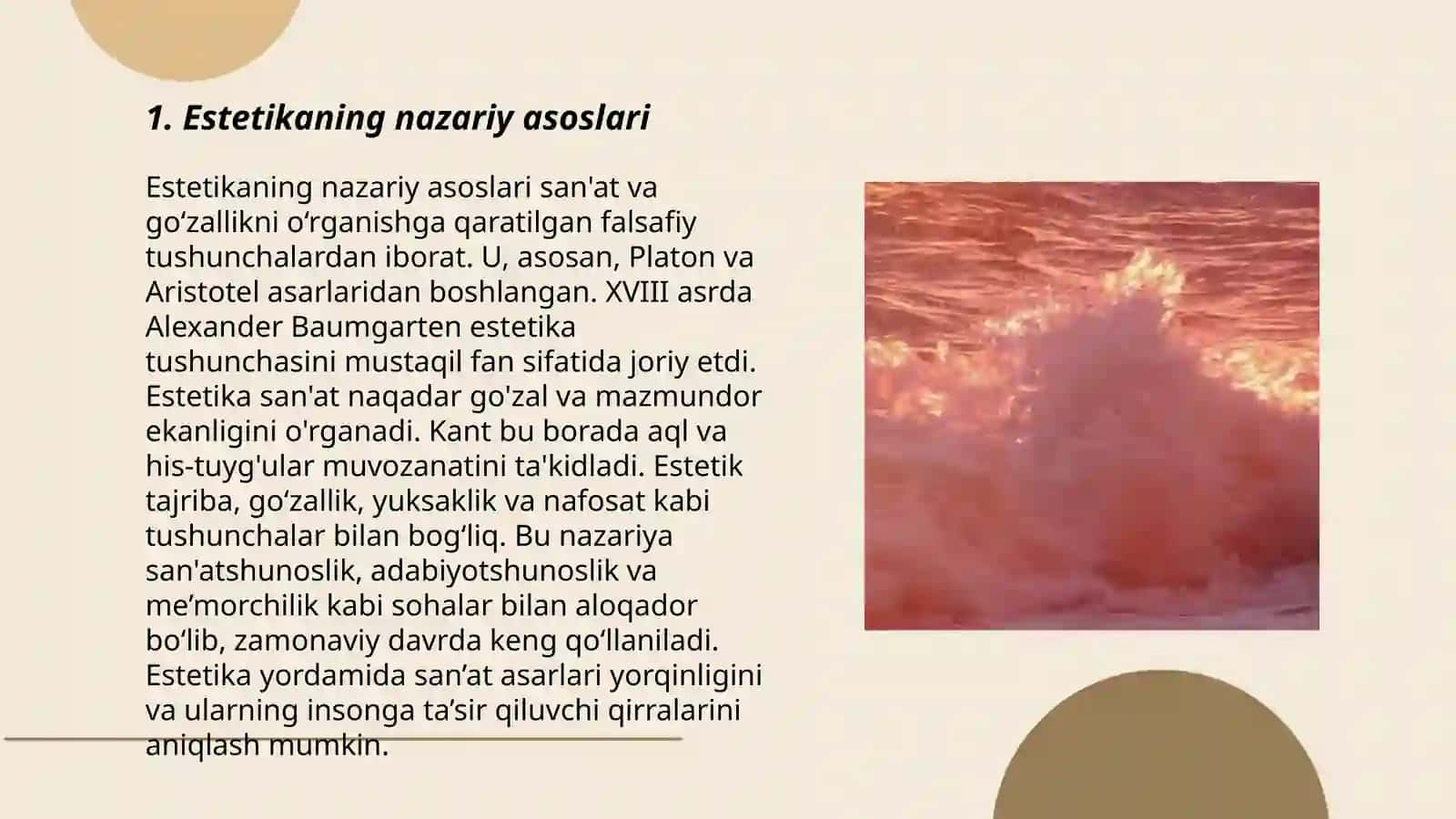 Estetika 3
