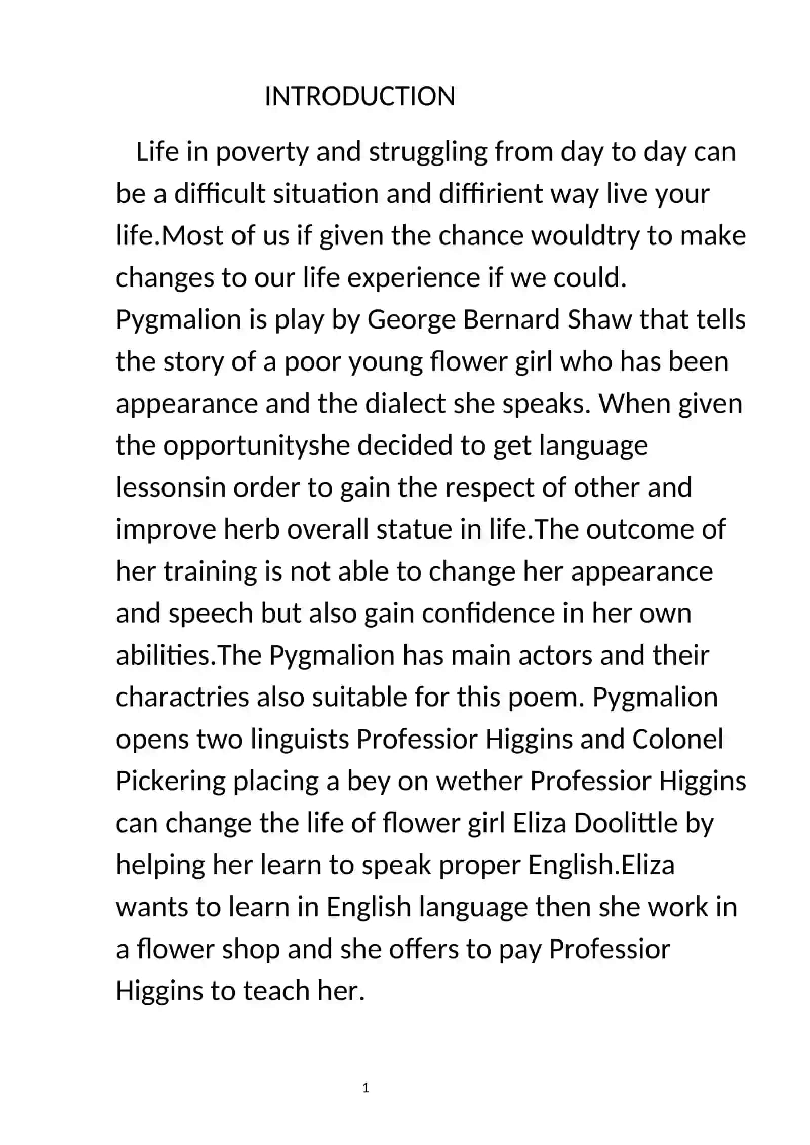 PYGMALION 3