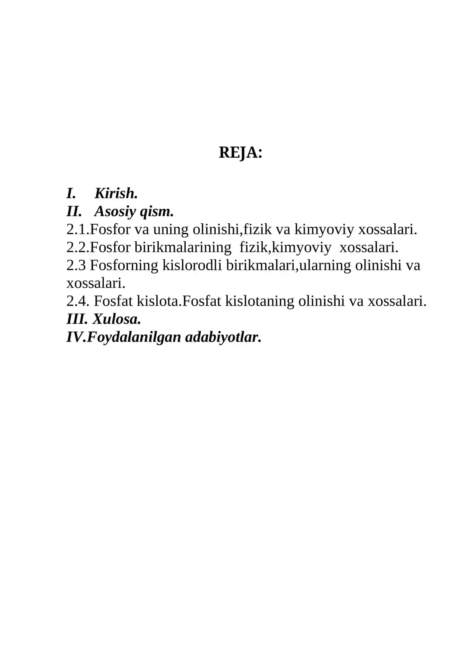 Ortofosfat kislotaning olinishi va xossalari 3