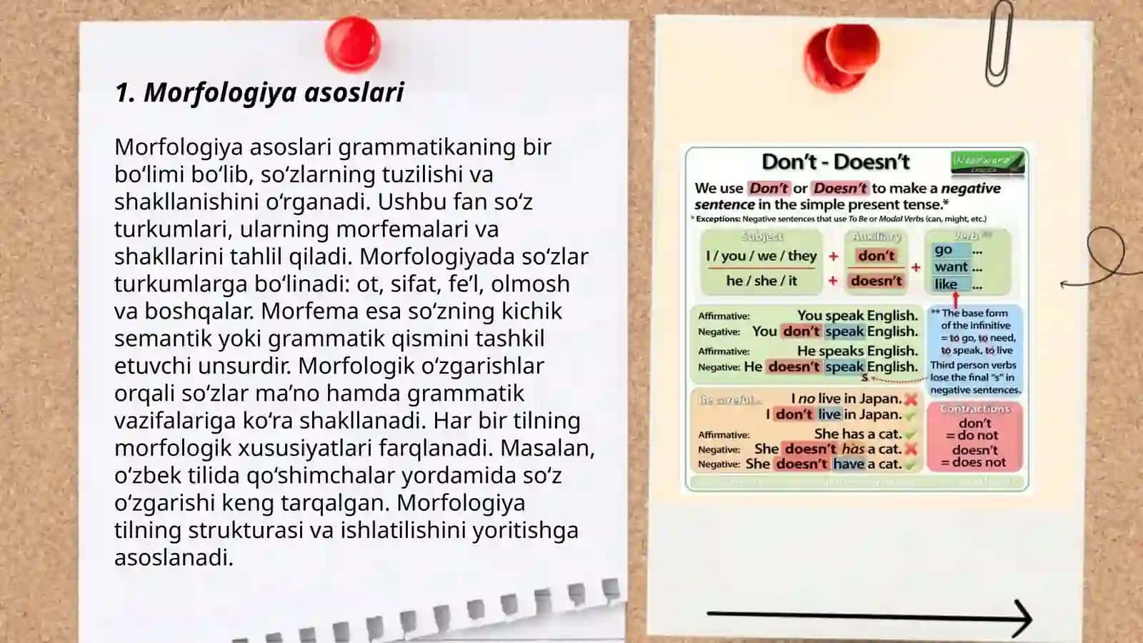 Grammatika va grammatik taʼlimotlar 3