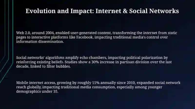 Mass media:internet and social networks 3