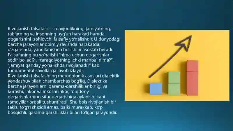 Rivojlanish falsafasi 3
