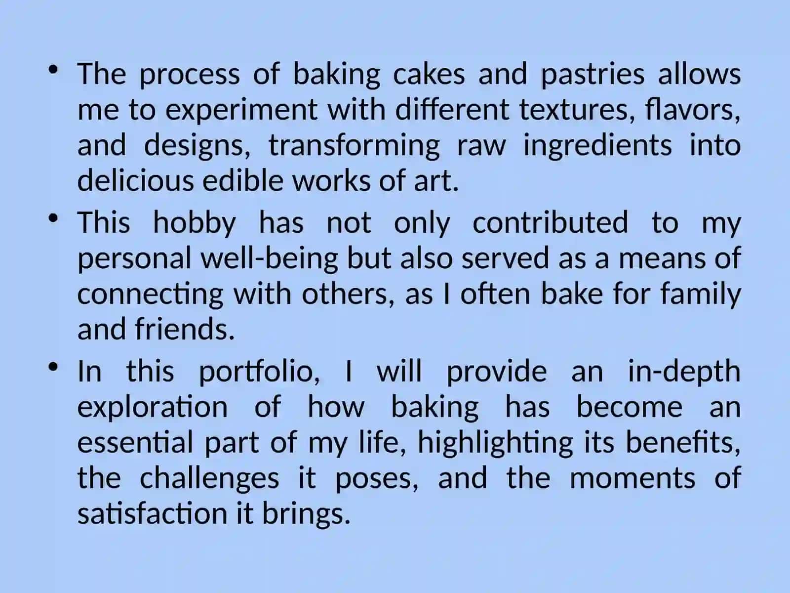 MY FAVORITE HOBBY INTRODUCTION 3