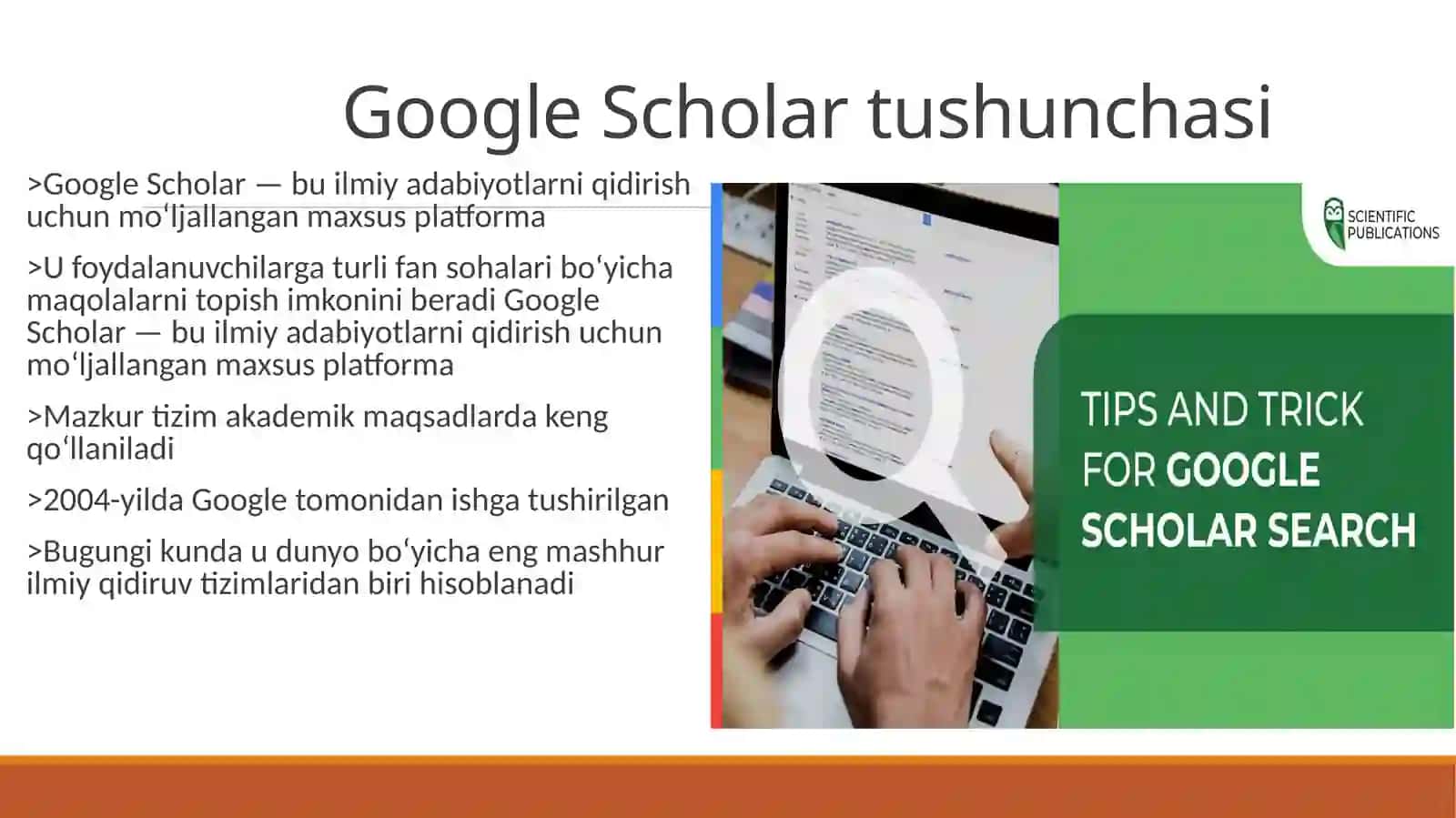 Google Scholardan foydalanish va uning ahamiyati 3