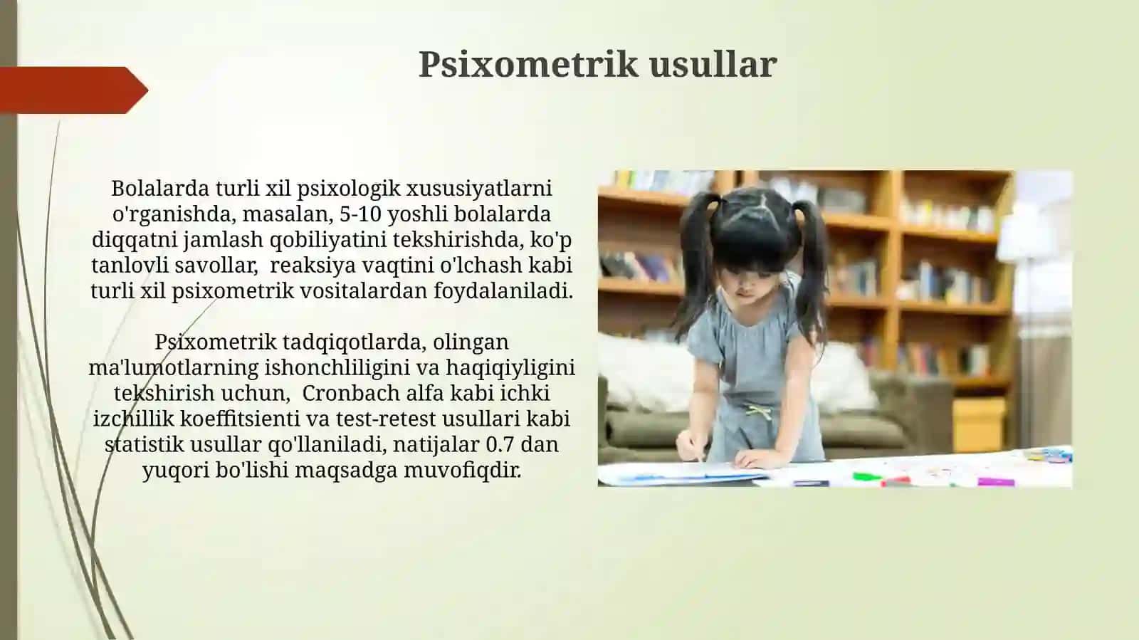 Bolalar psixologiyasi fanining tadqiqot metodlari 3