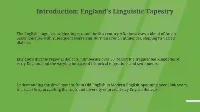 History of England and its English dialects 3