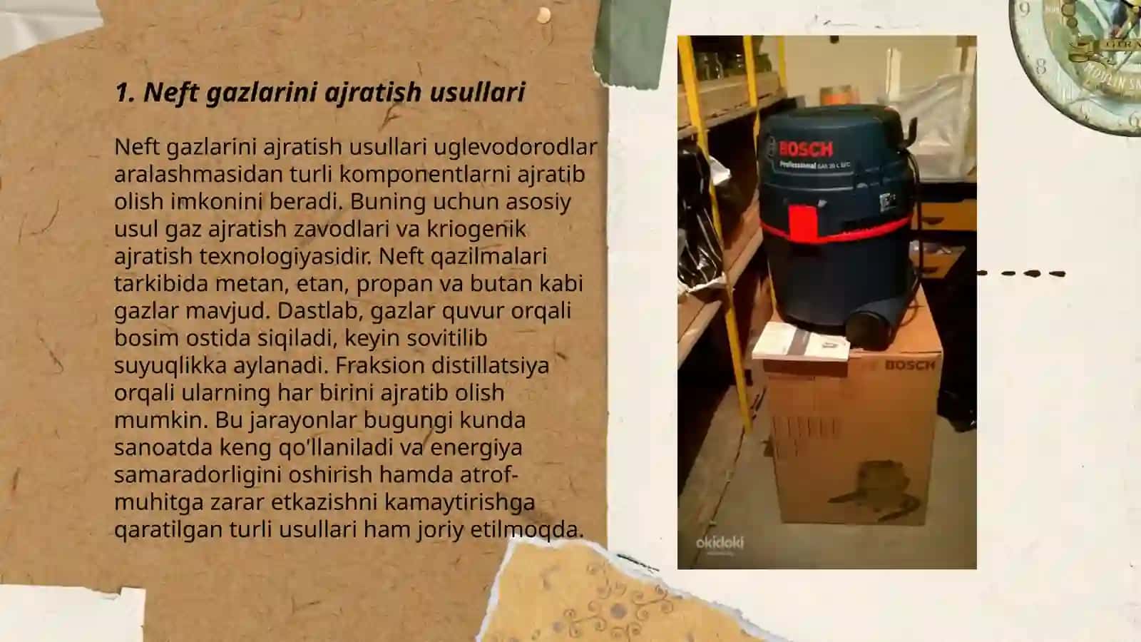 Neft gazlarini ajratish usullari 3