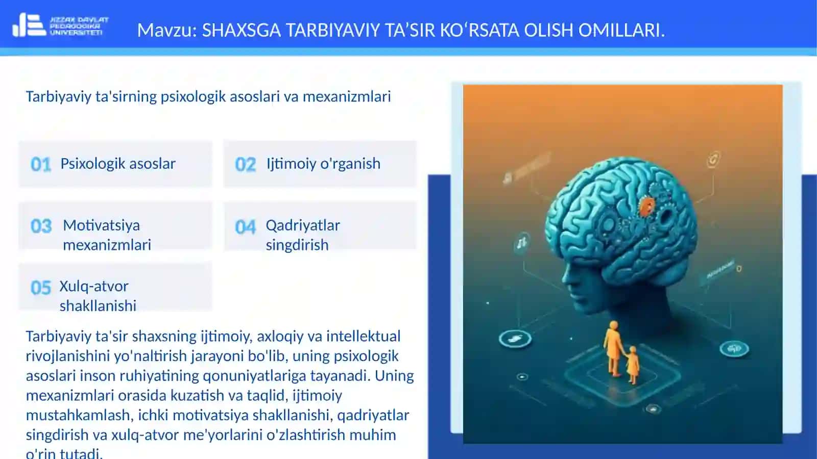 TARBIYAVIY ISHLAR MAXSUS METODIKASI 3